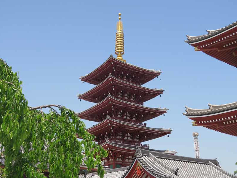 Five story pagoda